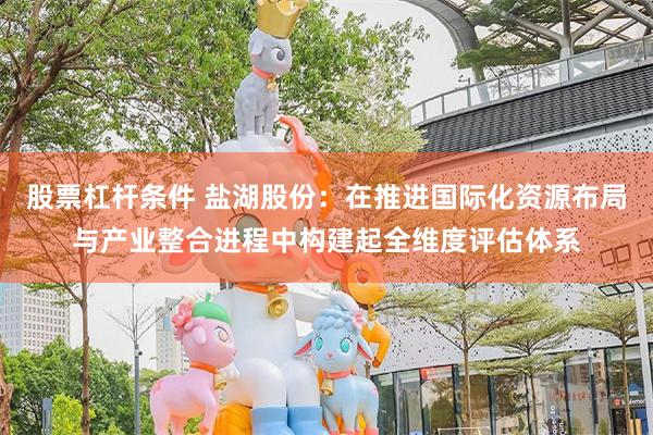 股票杠杆条件 盐湖股份：在推进国际化资源布局与产业整合进程中构建起全维度评估体系