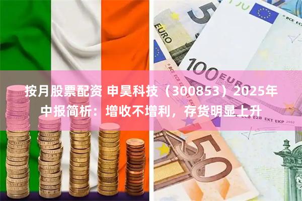 按月股票配资 申昊科技（300853）2025年中报简析：增收不增利，存货明显上升