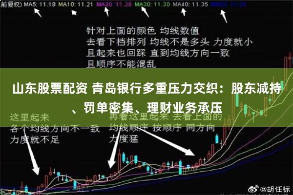 山东股票配资 青岛银行多重压力交织：股东减持、罚单密集、理财业务承压