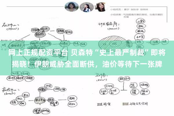 网上正规配资平台 贝森特“史上最严制裁”即将揭晓！伊朗威胁全面断供，油价等待下一张牌